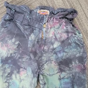 MOTHER greaser chino overdyed tie dyed pant